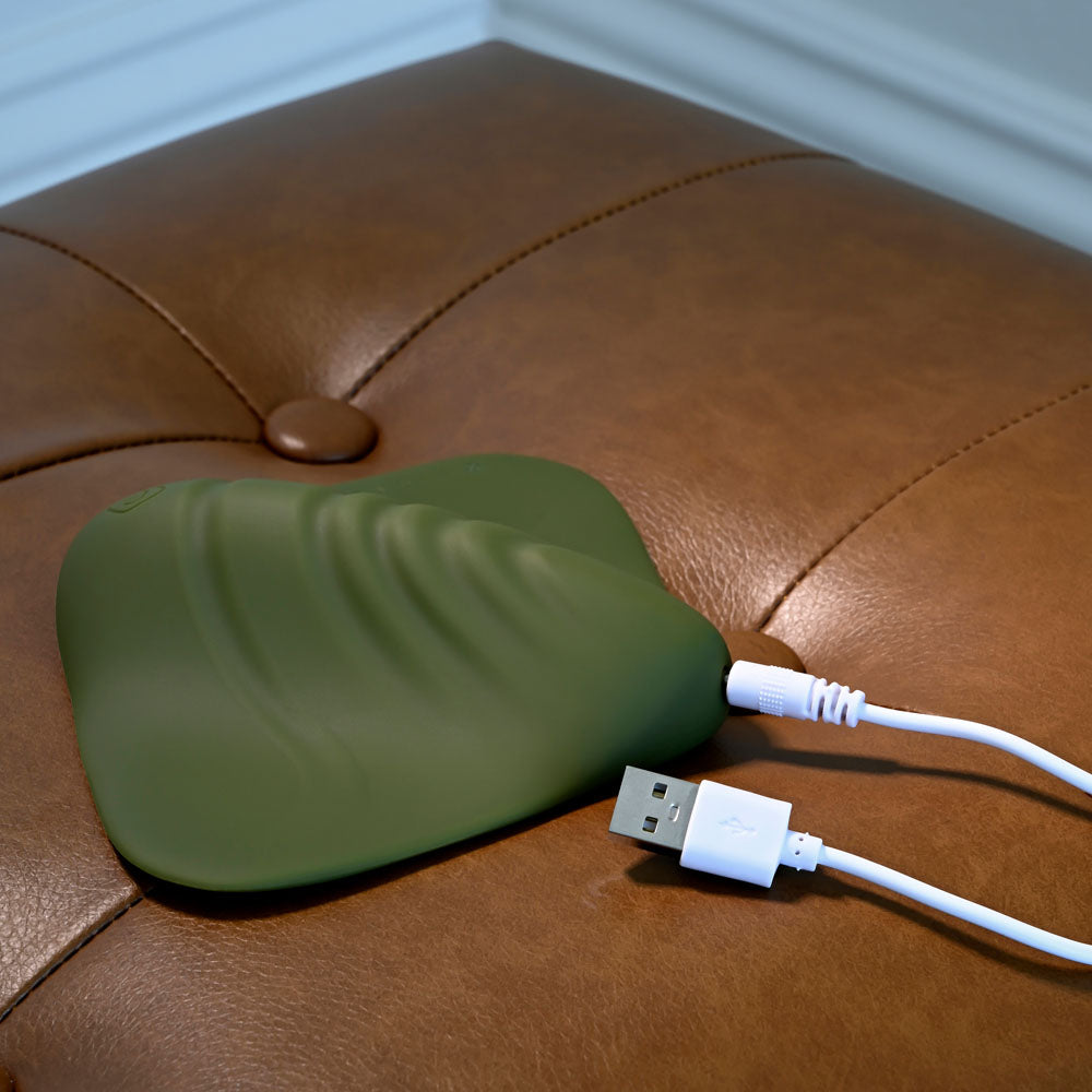 Gender X PLEASURE PAD - Green USB Rechargeable Grinding Pad